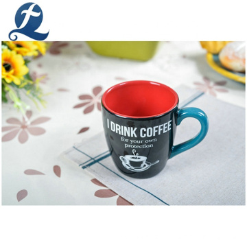 Copo de cerâmica de caneca de cerâmica para punho de café e chá de moda personalizado